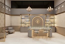 Design, manufacture, and installation of the shop: Cara Jewelry Shop, Soi Ramkhamhaeng 26/1, Bangkok.